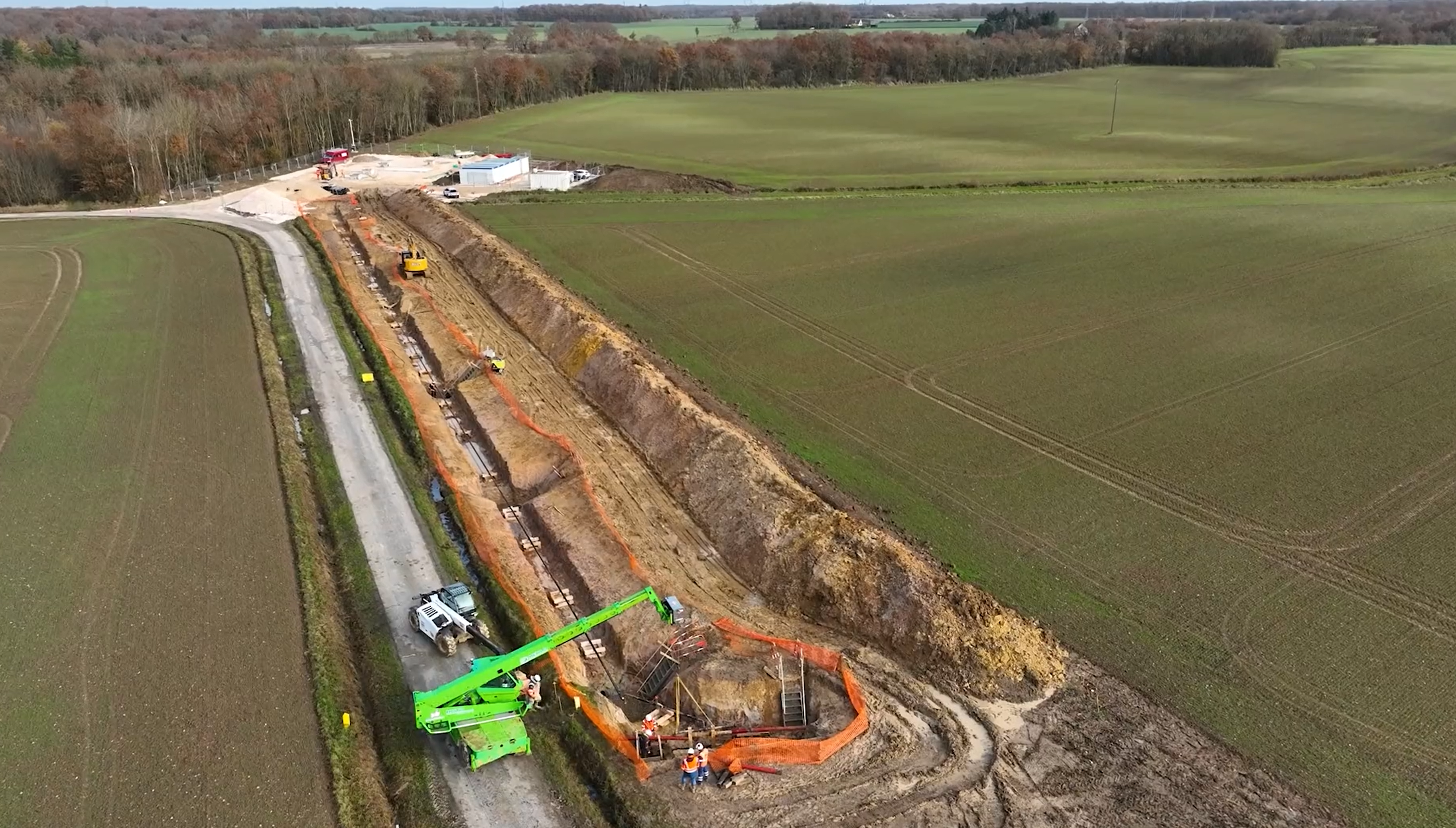 Vidéo drone - Vol de drone GRTgaz