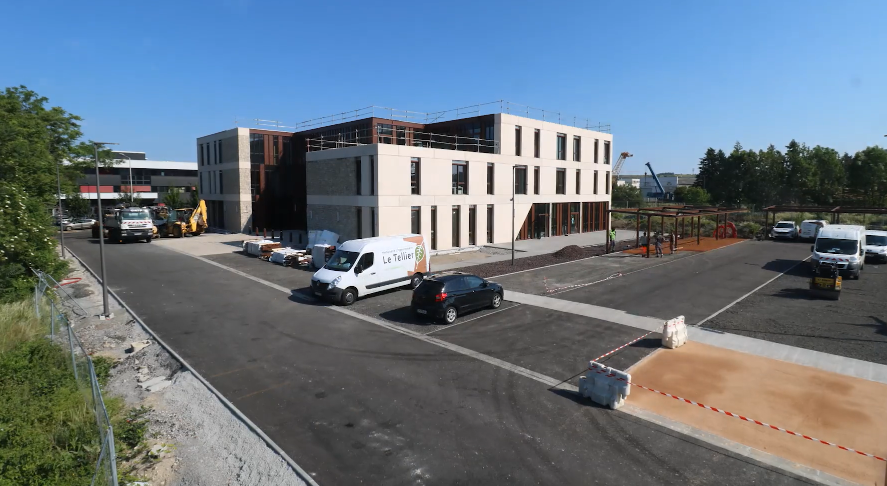 FFB63 Cournon : Timelapse Construction