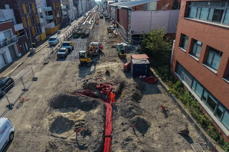 Chantier du Tram du Havre
