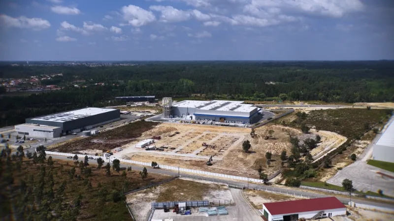 Chantier Elis à Cantanhede, au Portugal