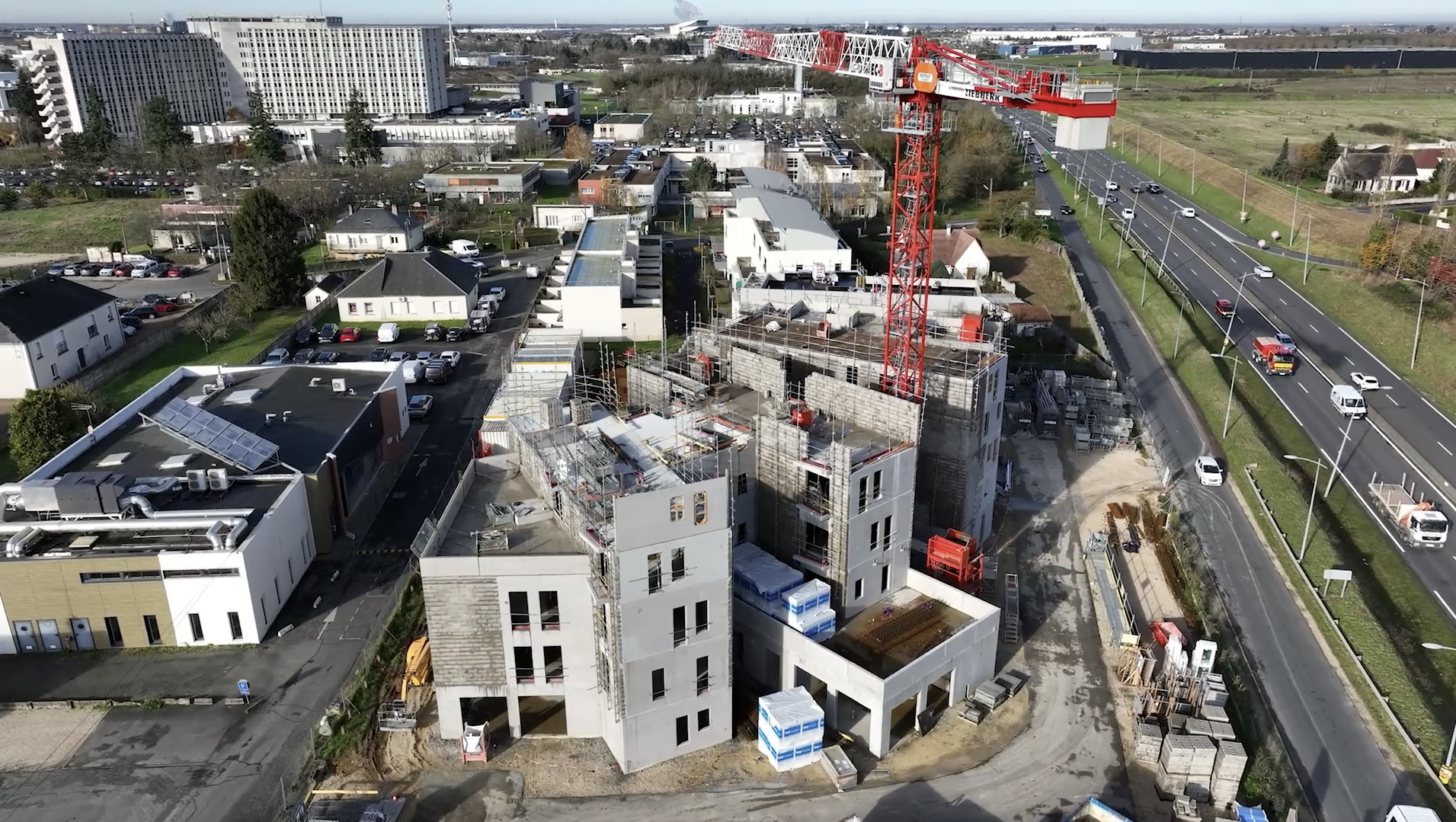 La Chaussée St Victor - Suivi Drone